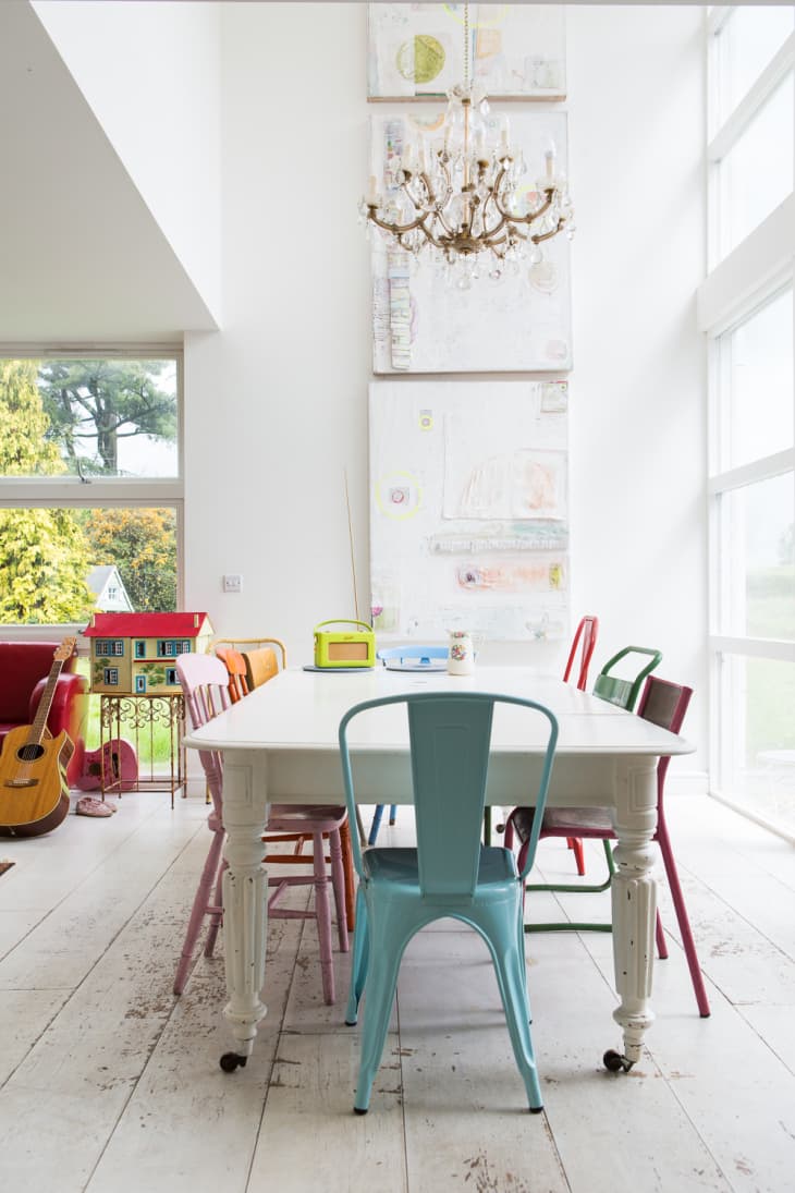 Different color 2025 chair dining set